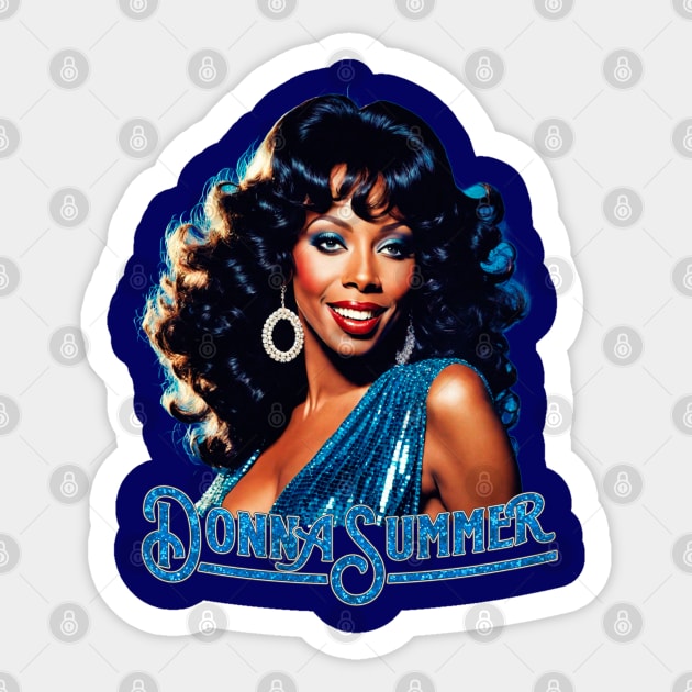 DONNA SUMMER DISCO RETRO DIVA Sticker by DISCO DISCO MX